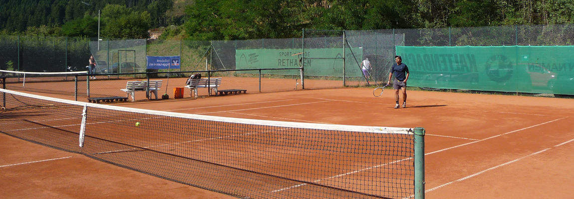 Tennis bei Kaiserwetter