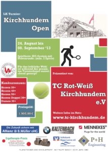 Plakat zum Hundem-Lenne-Cup 2013